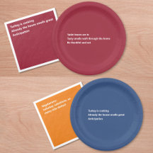 Modern Thanksgiving Haiku Party Supplies