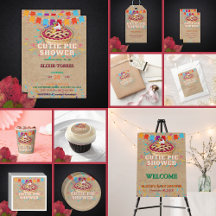 Festive Craft Cutie Pie Party Baby Shower