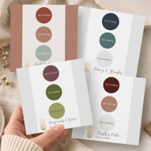 Fall Wedding Colors