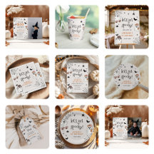Cute Ghost Halloween Birthday Party