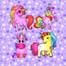 Unicorn designs for kits