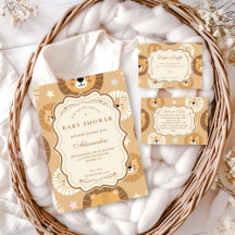 Safari Lion Baby Shower