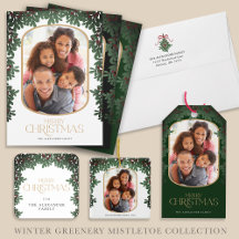 Winter Greenery Mistletoe Christmas