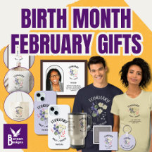 BIRTH MONTH FLOWER Mom Gifts FEBRUARY Birthdays