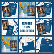 Minimalist Custom Photo 8th Grade Graduation