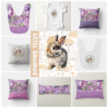 Personalized Whimsical Spring Floral Easter