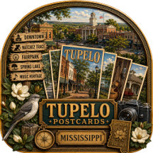 Tupelo Mississippi Postcards/Gifts