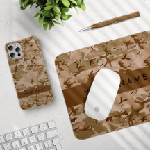 Desert Camouflage Pebbles Collection Brown Black