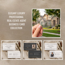 Elegant Luxury Professional Real Estate Agent 