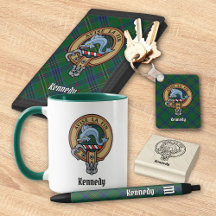 Clan Kennedy Tartan and Crest Collection