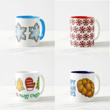Christmas and Hanukkah Mugs
