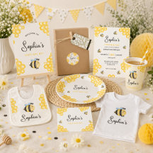 Girls Summer First Bee Day Birthday Collection