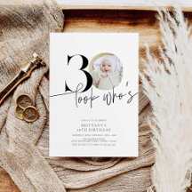 Casual Modern Birthday Party