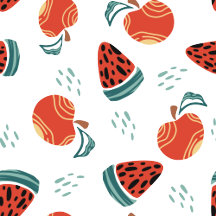 Abstract Fruit Patterns