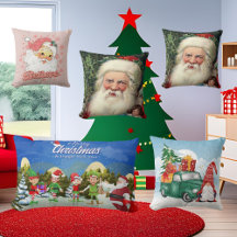 Christmas Holiday throw pillows