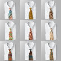 Earth Tone Neckties Collection