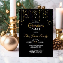 Christmas Holiday PARTY Invitations   House Office