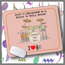 MUSIC-Themed: Drums/Guitar/Mouse Pads/Mugs/more