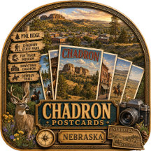 Chadron Nebraska Postcards/Gifts