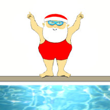 SWIMMING CHRISTMAS