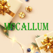 Mccallum Name Shirt Mccallum_collection