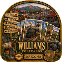 Williams Arizona Postcards/Gifts