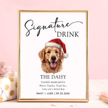 Christmas Golden Retriever Dog Personalized