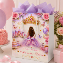 Personalized Enchanted Princess Crown Birthday
