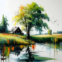 Serene Summer: Landscape