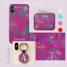 Cascade of Colour Pinks n Blues