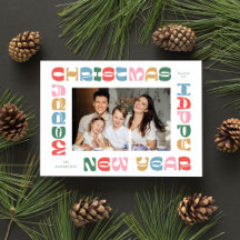 Colorful Confetti Christmas Holidays