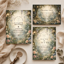 Whimsical Woodland Fairy Wedding