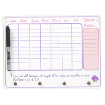 Customizable Dry Erase Boards