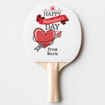 "Ping Pong Love: Valentine's Day Celebration!"