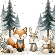 Woodland Baby Shower Theme