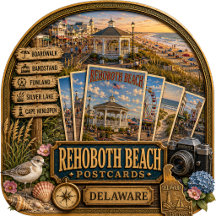 Rehoboth Beach Delaware Postcards/Gifts