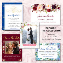 Beautiful Save the Date Cards