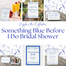 Something Blue Before I Do Bridal Shower