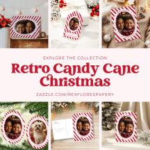 Retro Candy Cane Christmas