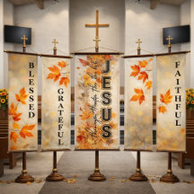 Rooted in Faith: Modern Christian Banners 