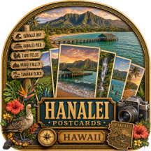 Hanalei Hawaii Postcards/Gifts