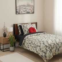 Chiyogami Ninja Pattern Duvet Set