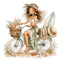 Cute Boho Girly Beach Scenes