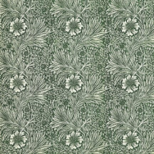 Embrace Tranquility: Green Marigold Vintage Floral