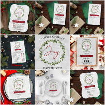 Little Bundle Of Joy Christmas Baby Shower