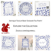 Antique Teacup Tea Party Baby Shower
