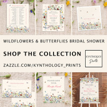 Boho Wildflowers & Butterflies Bridal Shower