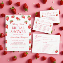 Love is Berry Sweet Bridal Shower