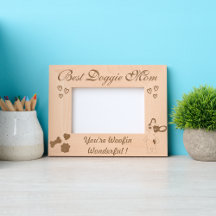Personalized Wooden Frames with Etching