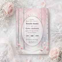 Frosted Petals in a Winter Woodland Wedding